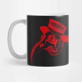 Plague Doc in Red Mug